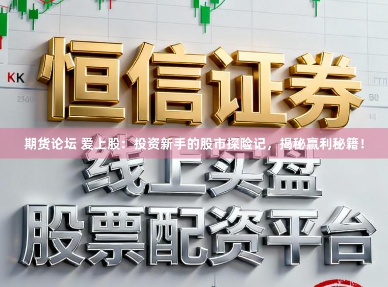 期货论坛 爱上股：投资新手的股市探险记，揭秘赢利秘籍！