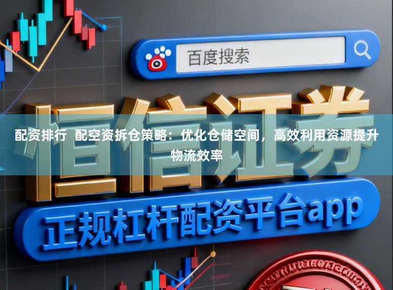 配资排行  配空资拆仓策略：优化仓储空间，高效利用资源提升物流效率