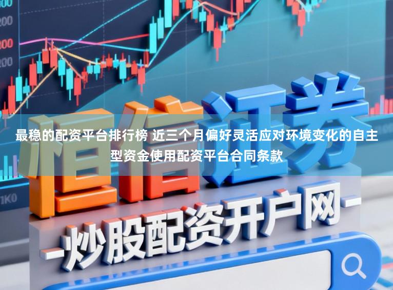 最稳的配资平台排行榜 近三个月偏好灵活应对环境变化的自主型资金使用配资平台合同条款
