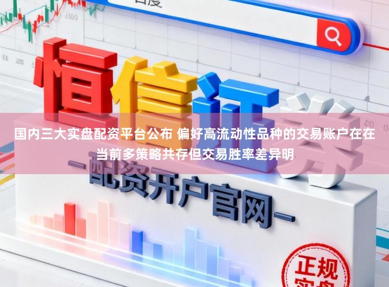 国内三大实盘配资平台公布 偏好高流动性品种的交易账户在在当前多策略共存但交易胜率差异明