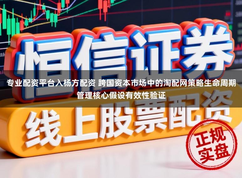 专业配资平台入杨方配资 跨国资本市场中的淘配网策略生命周期管理核心假设有效性验证
