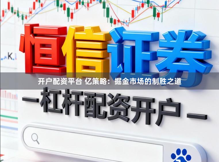 开户配资平台 亿策略：掘金市场的制胜之道